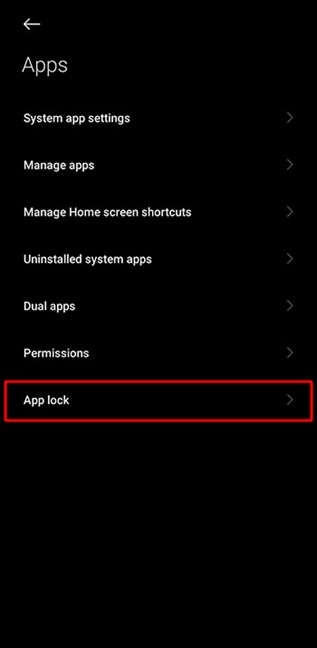 App Lock